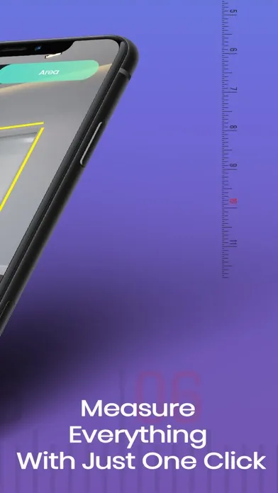 Zrzuty ekranu Measuring Tape Ruler Pro App
