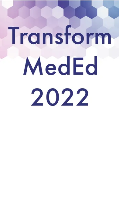 Captures d'écran de Transform MedEd 2022