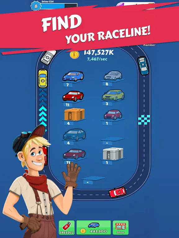 Merge Car - Idle Car Tycoon iPad  স্ক্রিনশট