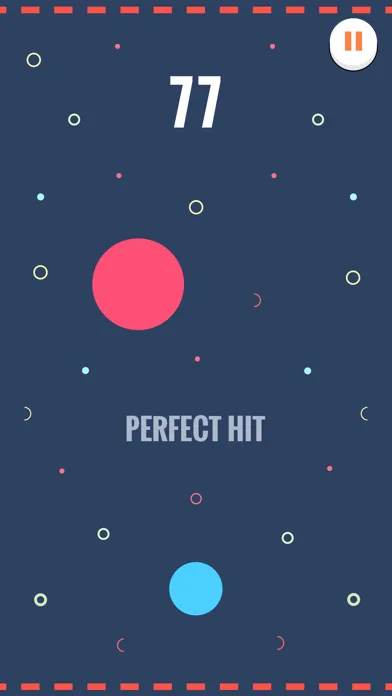 Upper Tap - One Tap Reaction Game 스크린샷