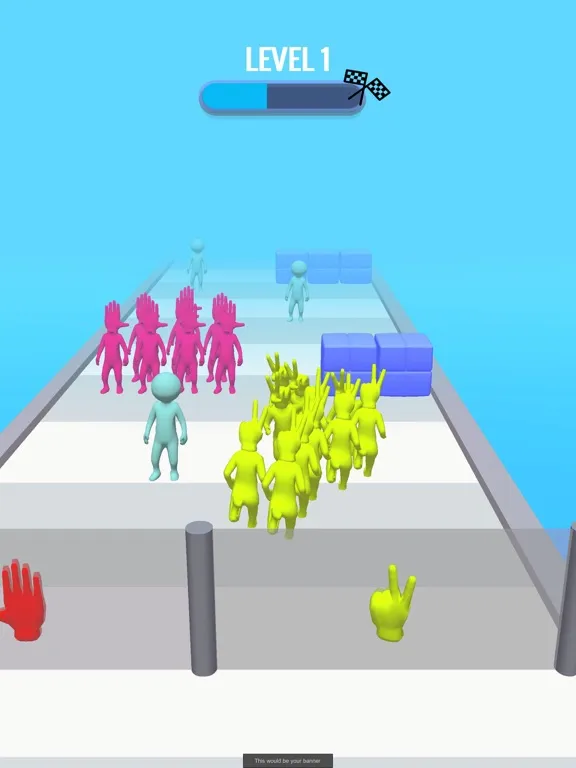 Rock Paper Scissors Runner iPad  Screenshots
