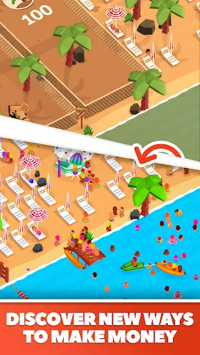 Beach Club Tycoon : Idle Game Screenshots