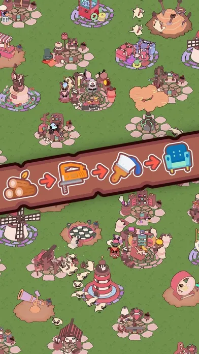 Скриншоты Lumber Owls : Idle Cute Forest