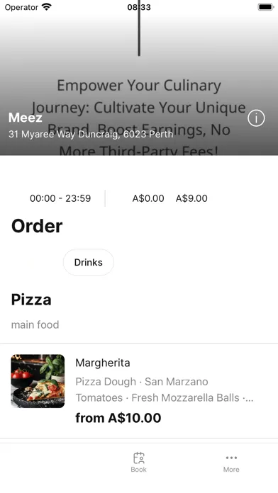 Meez Application Screenshots