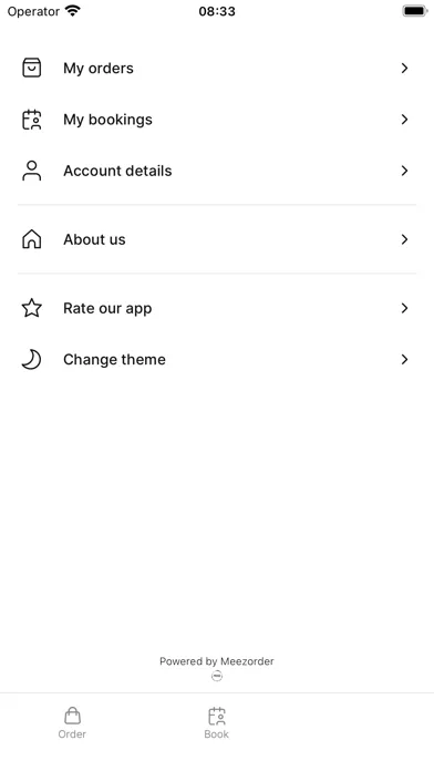 Meez Application Screenshots
