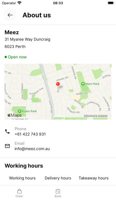 Meez Application Screenshots