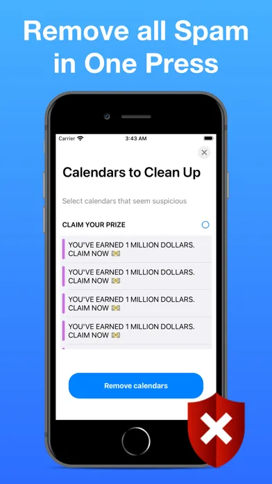 Tangkapan skrin Calendar AdBlocker - Protect