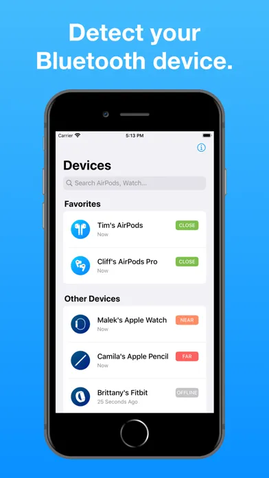 Find My Bluetooth Device Screenshots