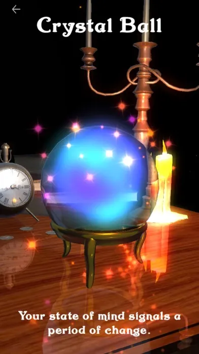 Tangkapan skrin Magic Crystal Ball: Divination