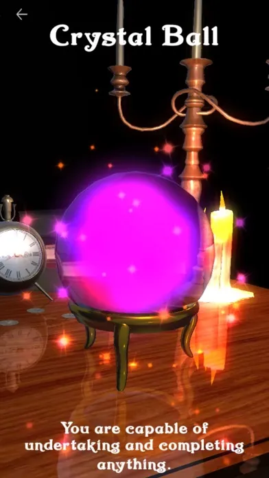 Tangkapan skrin Magic Crystal Ball: Divination