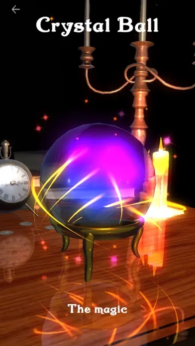 Tangkapan skrin Magic Crystal Ball: Divination