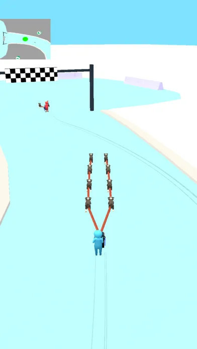 Tangkapan skrin Dog Sled Runner