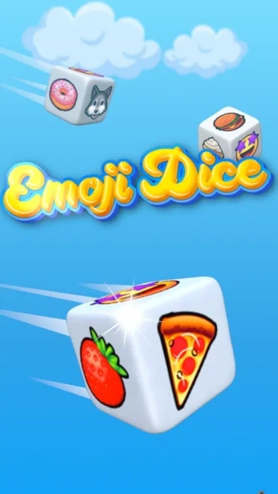 ภาพหน้าจอของ Emoji Dice.