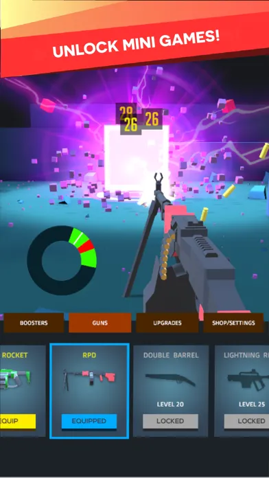 Gun Breaker - Idle Gun Games سکرین شاٹس