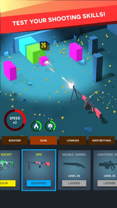 Gun Breaker - Idle Gun Games سکرین شاٹس