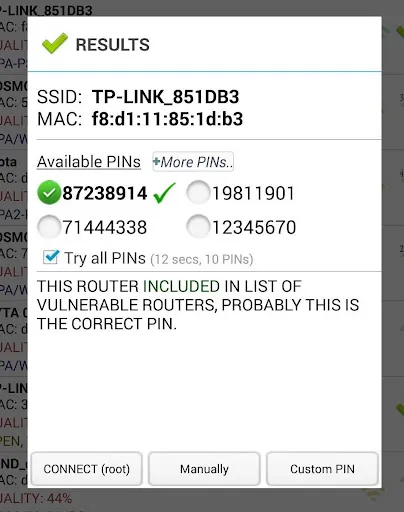 Wifi WPS Plus Screenshots