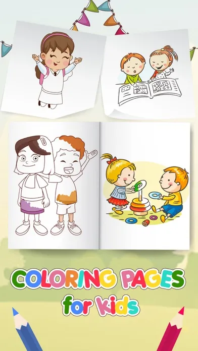 Coloring Pages – Drawing Games 스크린샷