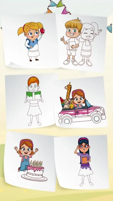 Coloring Pages – Drawing Games 스크린샷