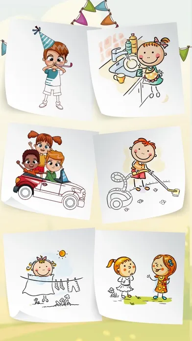 Coloring Pages – Drawing Games 스크린샷