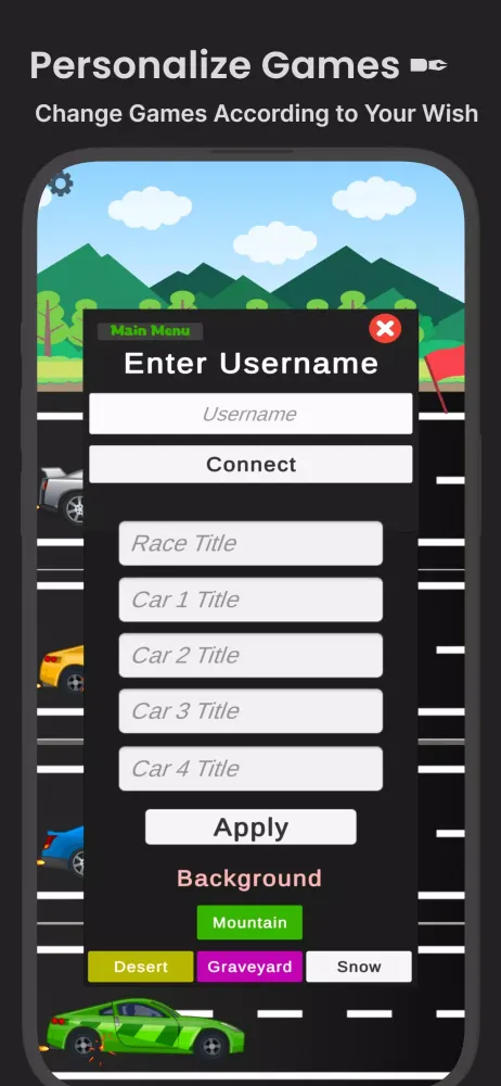 Captures d'écran de GameTik