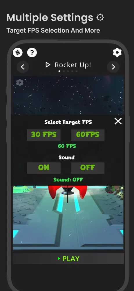 Captures d'écran de GameTik