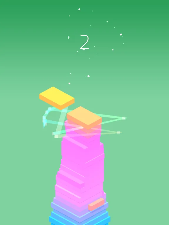 Zrzuty ekranu Rainbow Stacking iPad 
