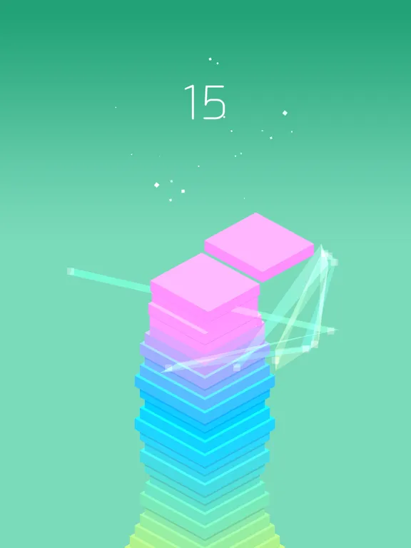 Zrzuty ekranu Rainbow Stacking iPad 