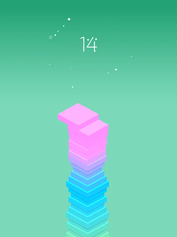 Zrzuty ekranu Rainbow Stacking iPad 