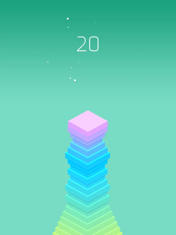 Zrzuty ekranu Rainbow Stacking iPad 