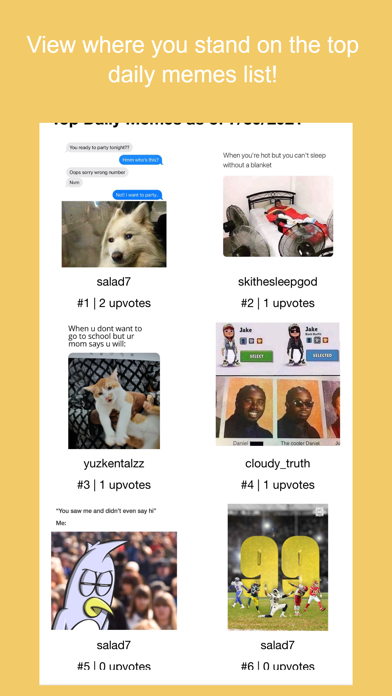 ภาพหน้าจอของ Memes Game