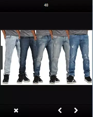 Capturas de tela do Man Jeans
