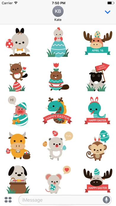 Capturas de pantalla de Easter Bunny and Friends
