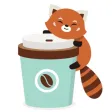 Red Panda Sticker Fun Red Panda Sticker Fun