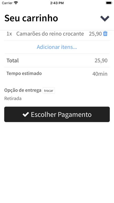Ảnh chụp màn hình của Bar do Raimundo