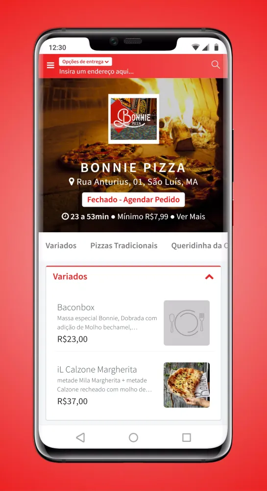 Capturas de tela do Bonnie Pizza