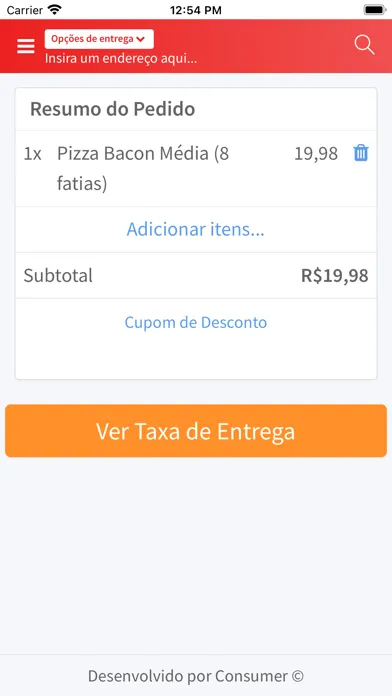 Capturas de tela do Caprichosa Delicatessen