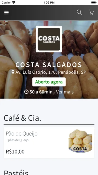 Costa Salgados স্ক্রিনশট