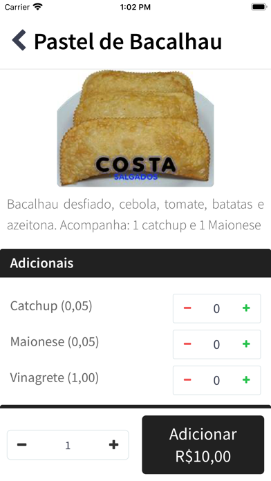 Screenshot di Costa Salgados