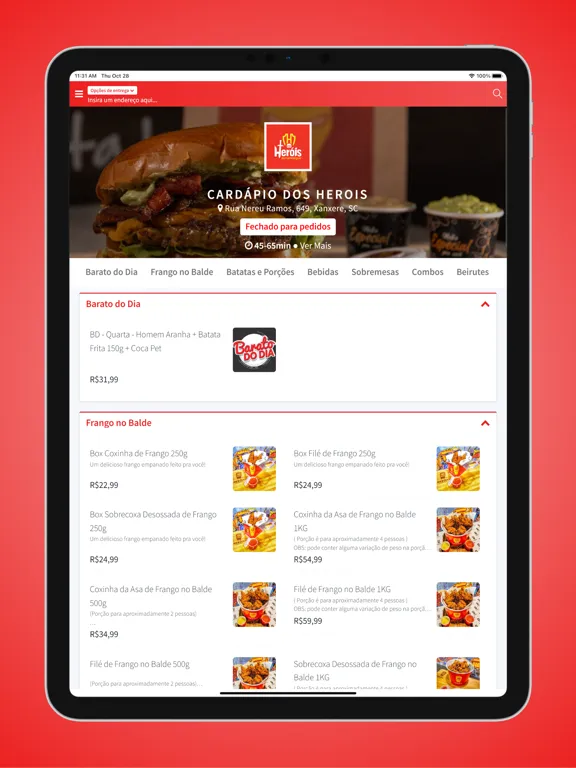 Herois do Hamburguer iPad  Ekran Görüntüleri