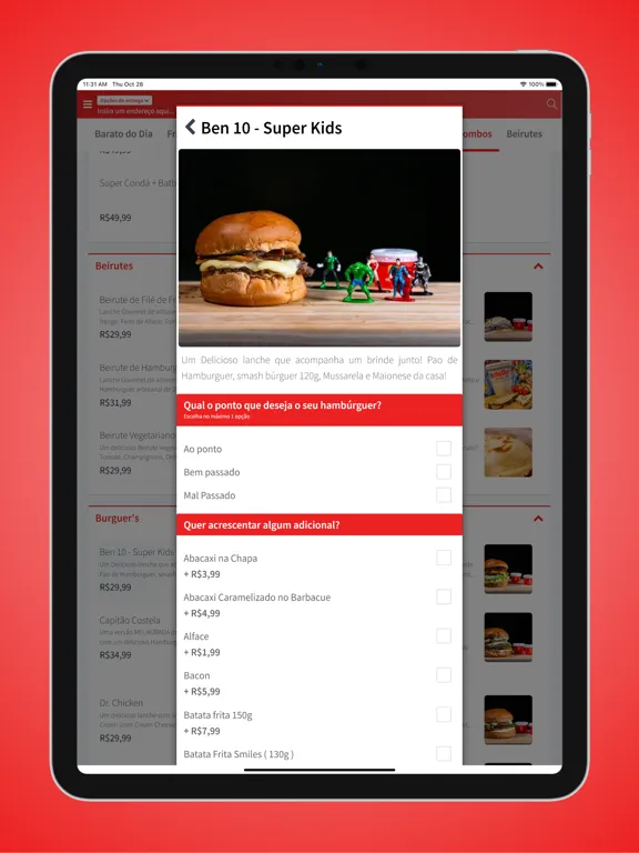 Herois do Hamburguer iPad  Ekran Görüntüleri