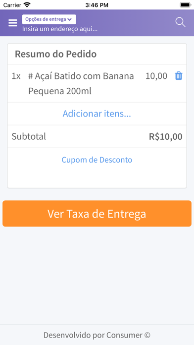 Tangkapan layar Stop G Açaí