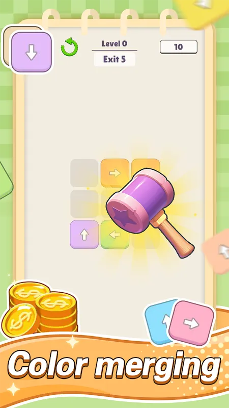 Zrzuty ekranu Merge Color Journey Game