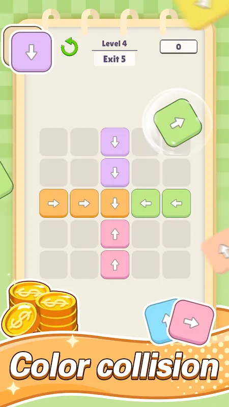 Zrzuty ekranu Merge Color Journey Game