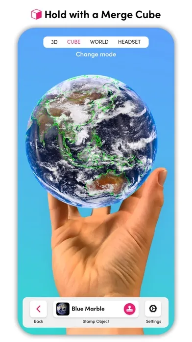 Merge HoloGlobe سکرین شاٹس