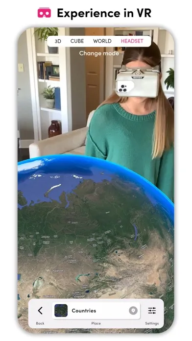 Merge HoloGlobe سکرین شاٹس