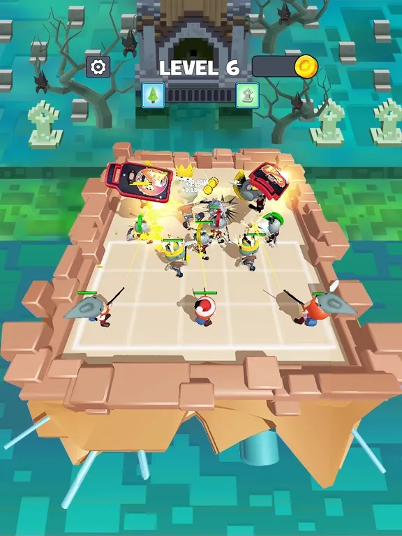 Merge Survival: Zombie Battle iPad  سکرین شاٹس