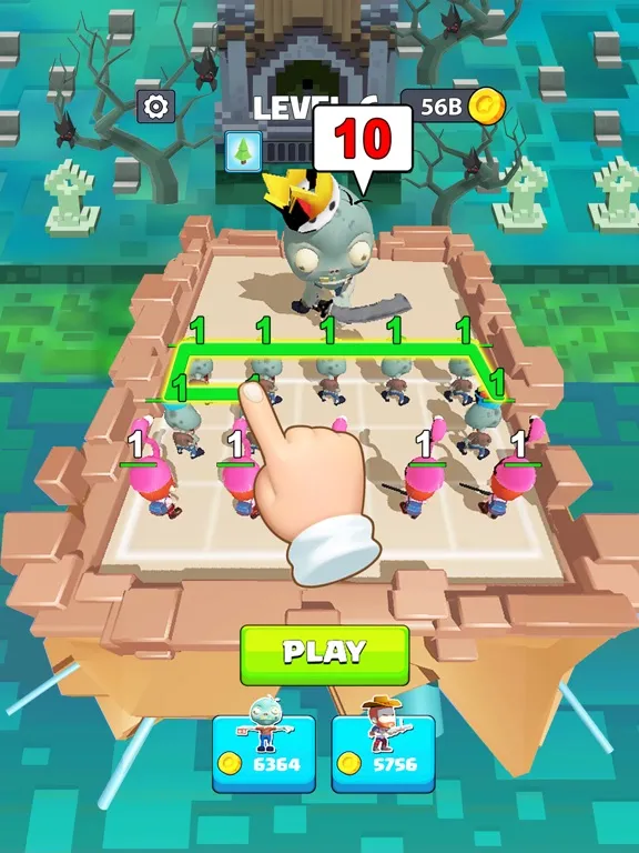 Merge Survival: Zombie Battle iPad  سکرین شاٹس