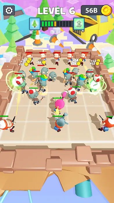 Merge Survival: Zombie Battle سکرین شاٹس