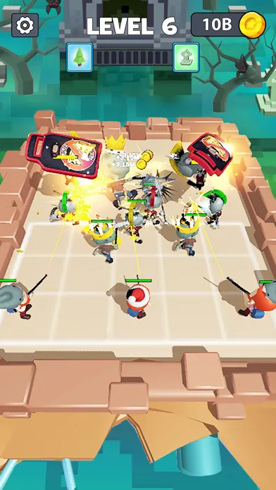 Merge Survival: Zombie Battle سکرین شاٹس