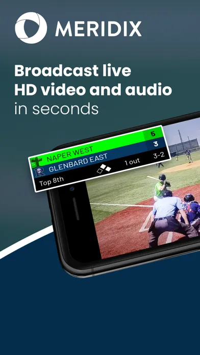 Meridix Live Broadcaster স্ক্রিনশট